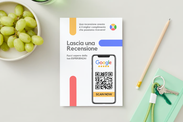 QR Code Recensioni Google EasyStar